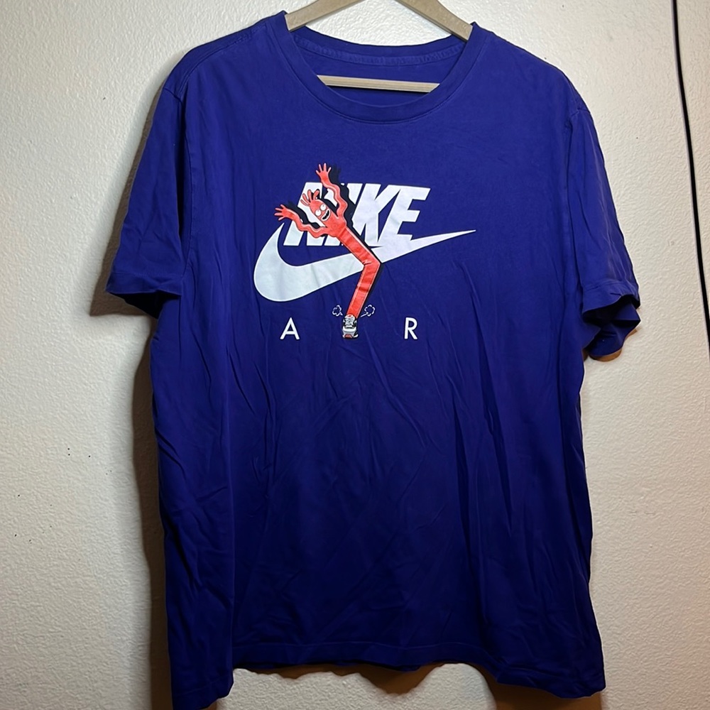 Purple Nike air T-shirt